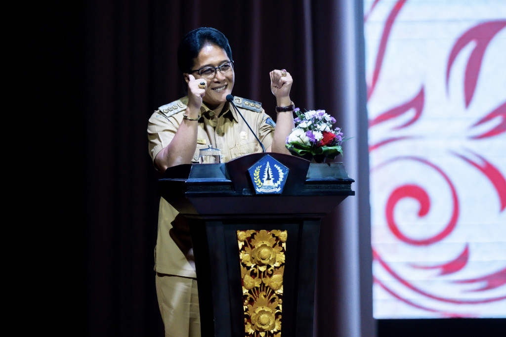 Bupati Giri Prasta Buka Sosialisasi Undang-Undang Nomor 1 Tahun 2022